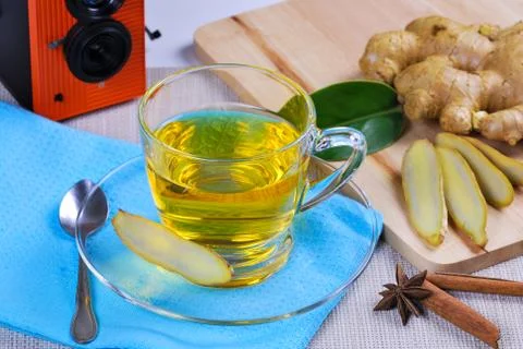 Ginger tea Stock Photos