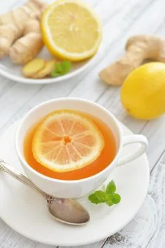 Ginger tea Stock Photos