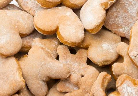 Gingerbread background Stock Photos