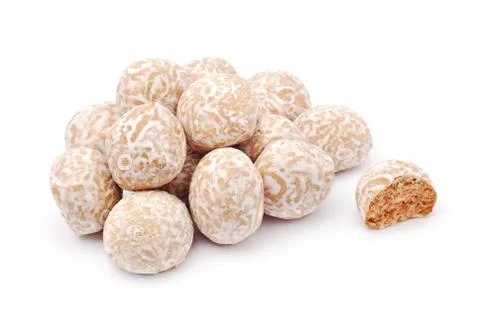 Gingerbread balls Foto stock