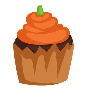 Gingerbread chocolate chip cookie vector isolated on a white background イラスト素材