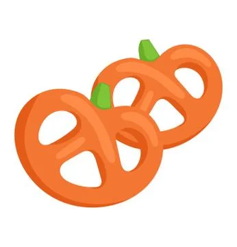 Gingerbread chocolate chip cookie vector isolated on a white background 스톡 일러스트