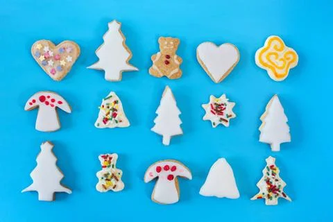  Gingerbread Christmas seamless pattern. Gingerbread pattern. Gingerbread ... Stock Photos
