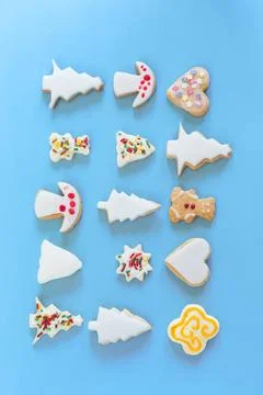  Gingerbread Christmas seamless pattern. Gingerbread pattern. Gingerbread ... Stock Photos