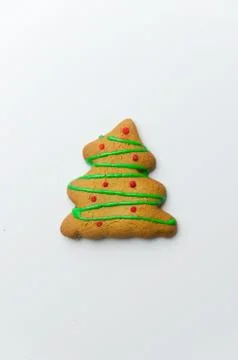 Gingerbread christmas tree Stock Photos