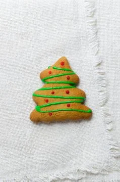 Gingerbread christmas tree Stock Photos