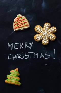 Gingerbread cookie Stock Photos