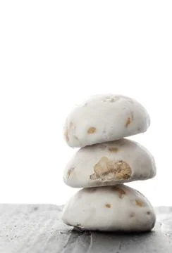 Gingerbread cookie stack Stock Photos