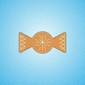 Gingerbread cookies. Stock Illustration