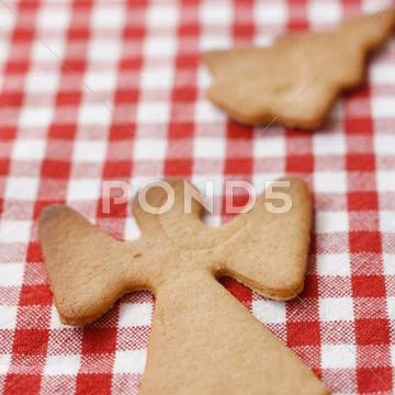 Gingerbread cookies Stock Photos
