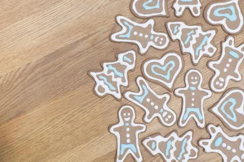 Gingerbread cookies Stock-Fotos