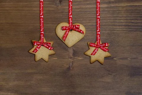 Gingerbread cookies Stock Photos