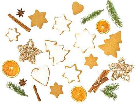 Gingerbread cookies Foto stock