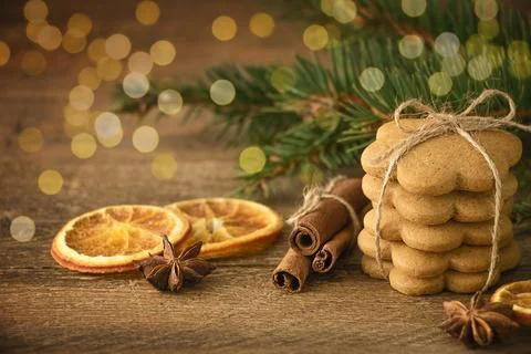 Gingerbread cookies Foto stock
