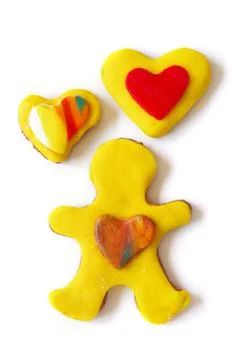 Gingerbread cooky Stock Photos