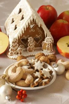 Gingerbread decoration Stock Photos