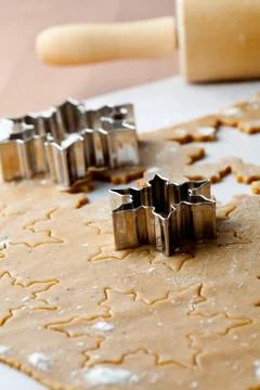 Gingerbread dough Stock Photos