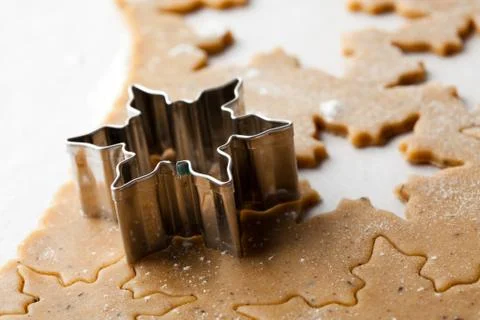 Gingerbread dough Stock Photos