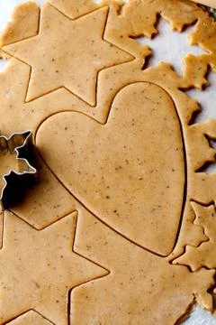 Gingerbread dough Stock Photos