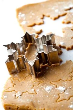 Gingerbread dough Stock Photos