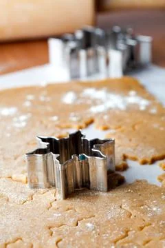 Gingerbread dough Stock Photos