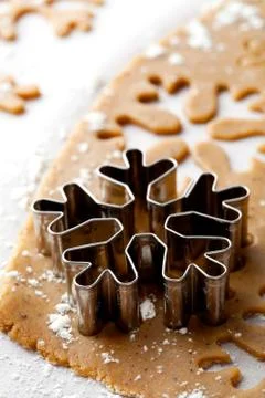 Gingerbread dough Stock Photos