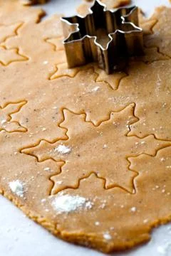 Gingerbread dough Stock Photos