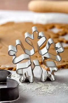 Gingerbread dough Stock Photos