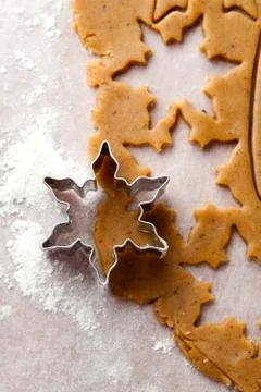 Gingerbread dough Stock Photos