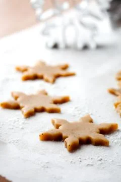 Gingerbread dough Stock Photos