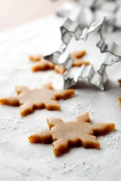 Gingerbread dough Stock Photos