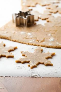 Gingerbread dough Stock Photos
