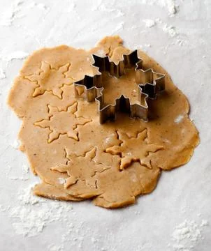 Gingerbread dough Stock Photos
