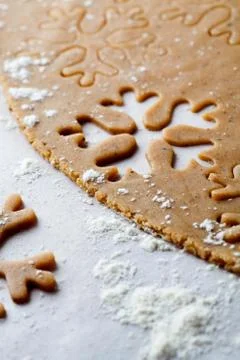 Gingerbread dough Foto stock