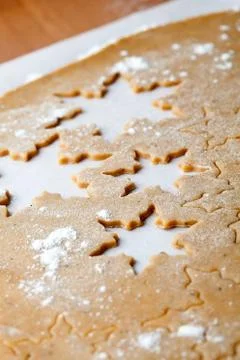 Gingerbread dough Stock Photos