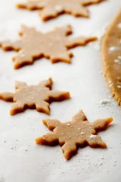 Gingerbread dough Stock Photos