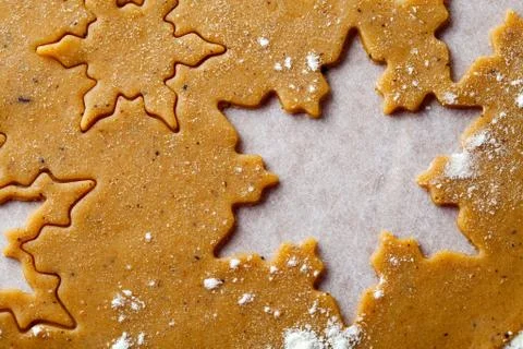 Gingerbread dough Stock Photos