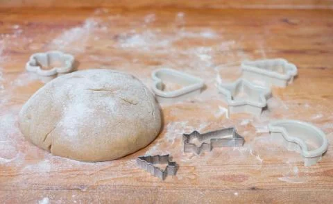 Gingerbread dough Stock Photos