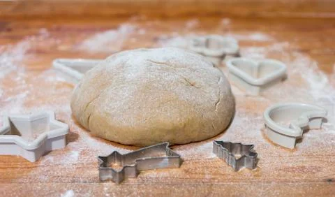 Gingerbread dough Stock Photos