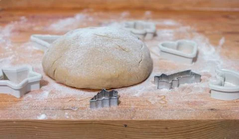 Gingerbread dough Stock Photos