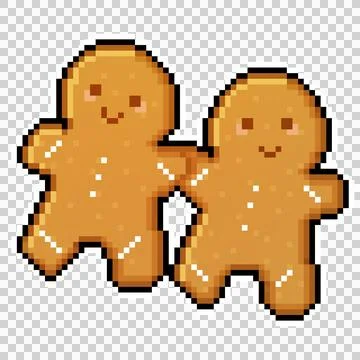 Gingerbread Friends Stock Illustration