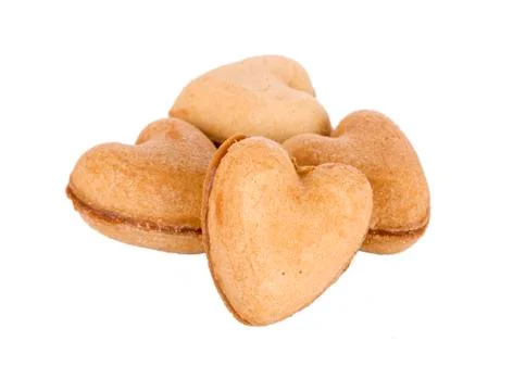 Gingerbread heart Stock Photos