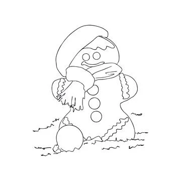 Gingerbread for the holiday Stock Illustration