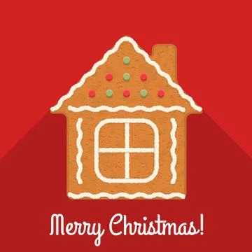 Gingerbread House Stock Illustration