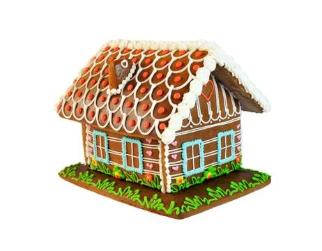 Gingerbread House Foto stock