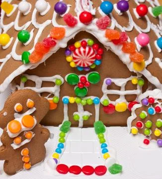 Gingerbread house Stock Photos