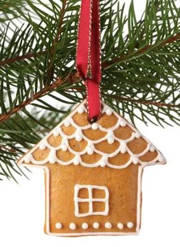 Gingerbread house Stock Photos