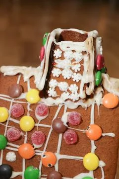 Gingerbread house Stock Photos