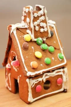 Gingerbread house Stock Photos