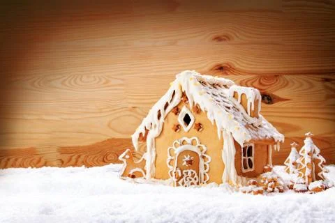 Gingerbread house. Stock Photos